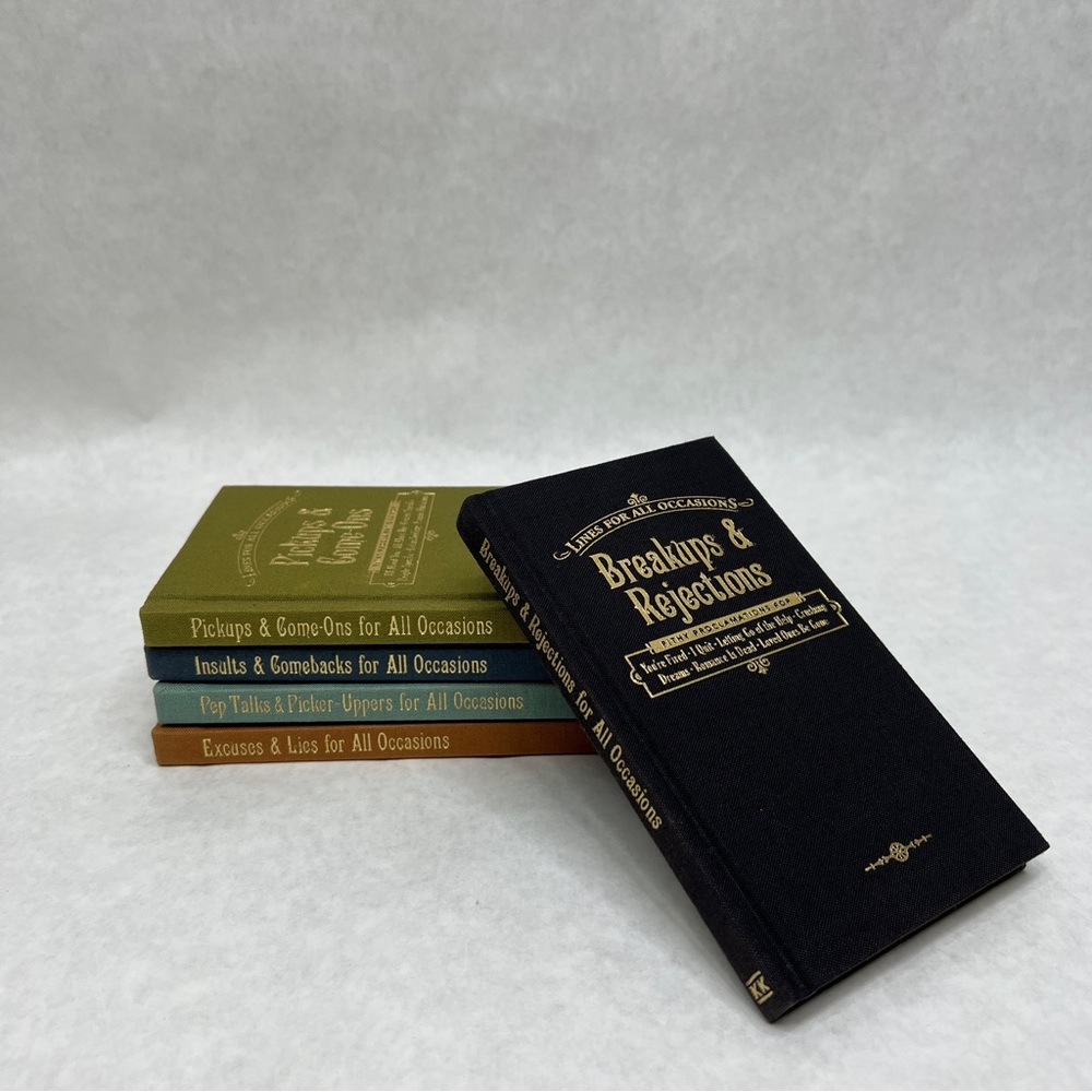 KNOCK KNOCK Lines For All Occasions Books - Set of 5